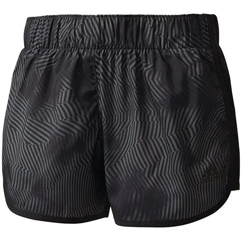 ADIDAS Women's M10 Graphic Shorts Size XS-L Black