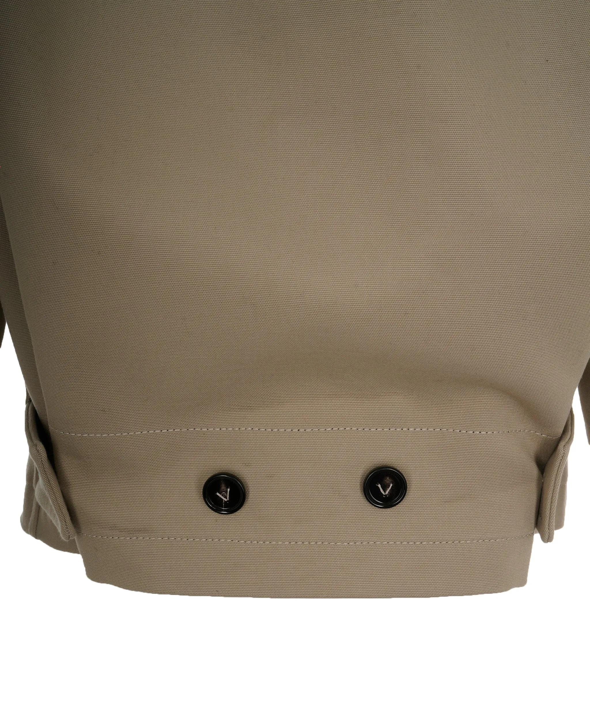 Bottega Veneta Beige Cotton Twill Short Trench Coat BNWT UKL1469