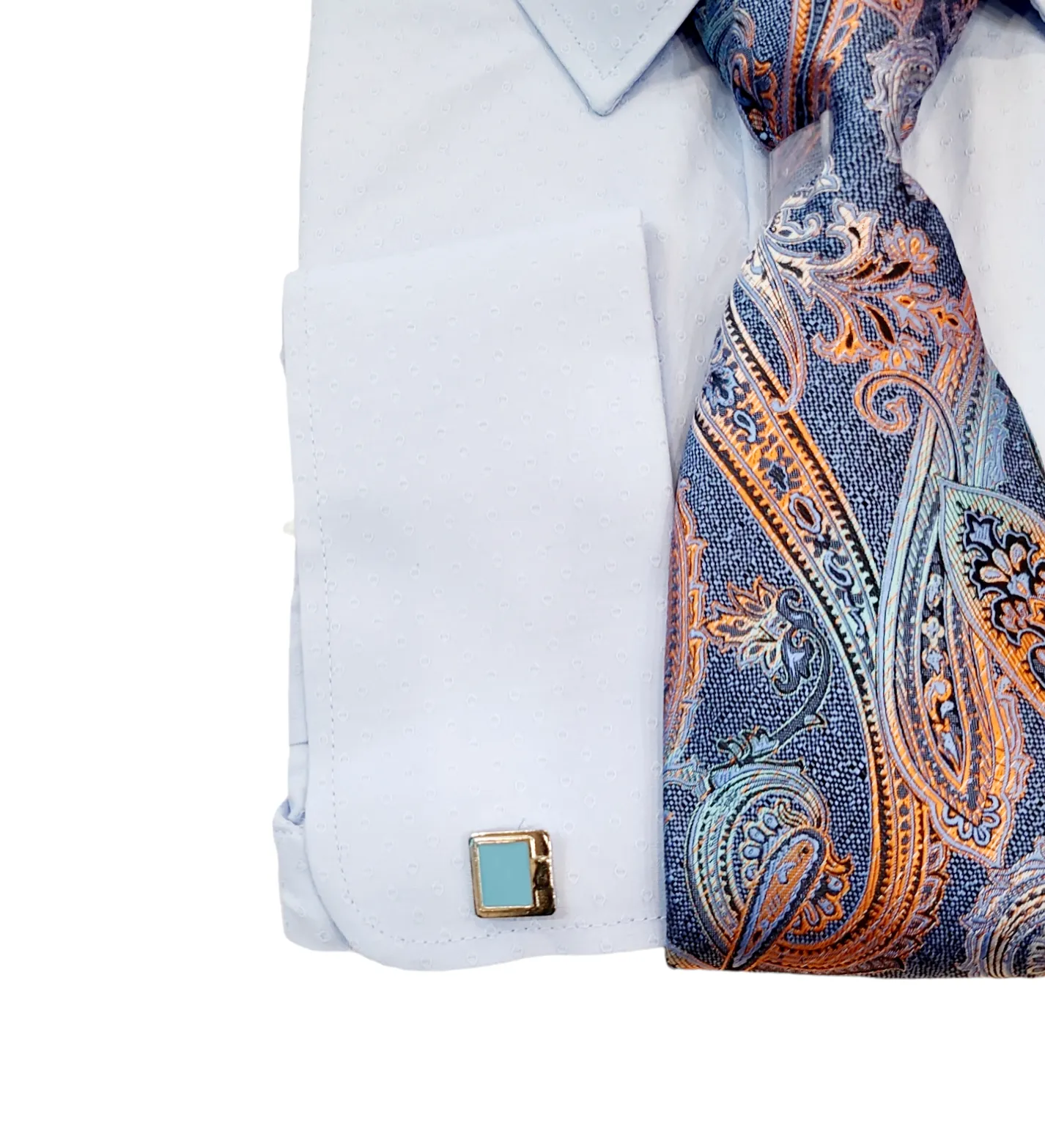 Bruno Conte French Cuff D-Shirt Combo