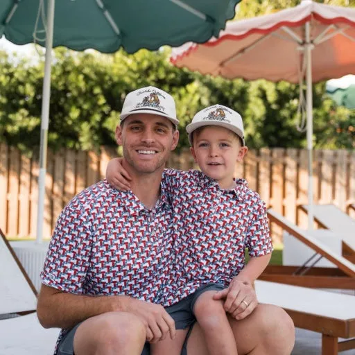 Burlebo Youth Polo | Texas Flags