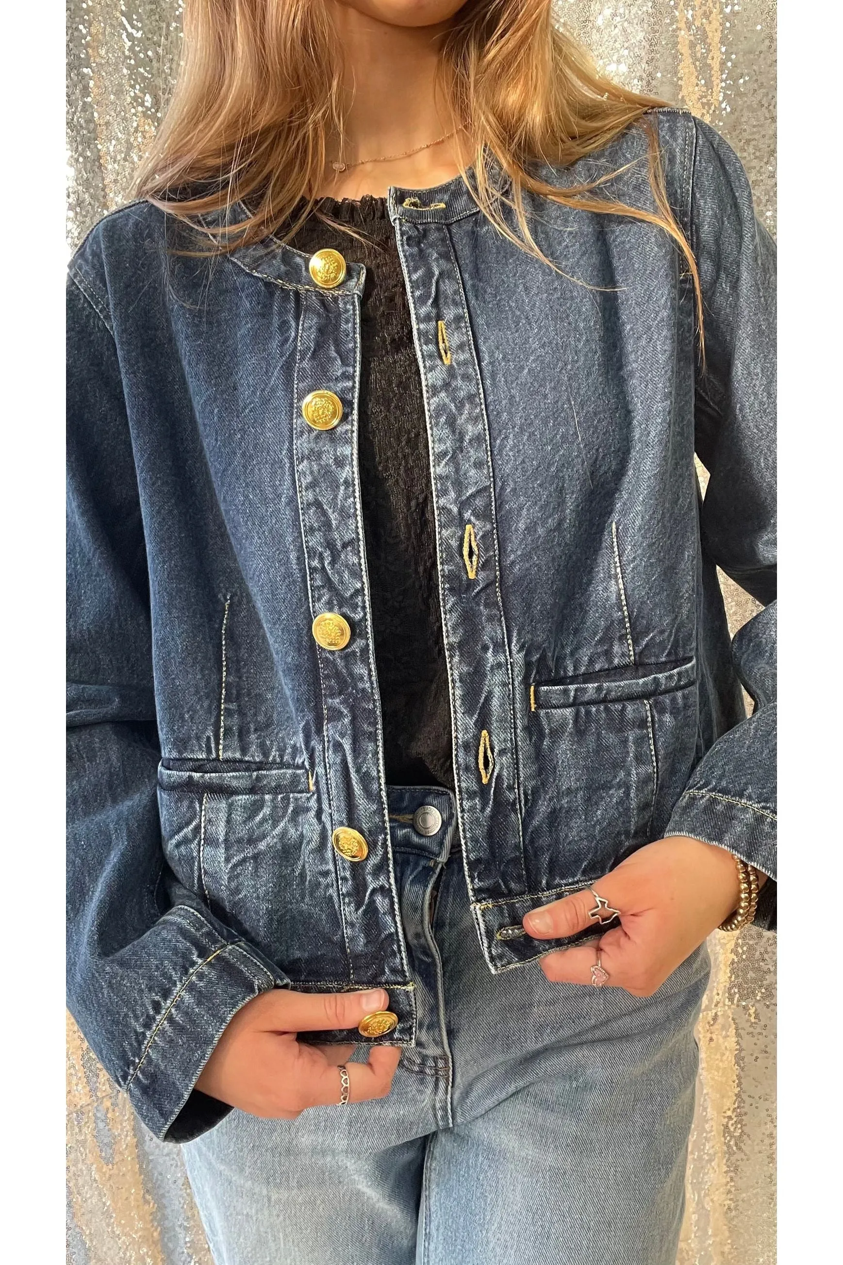 Coco Indigo Denim Jacket