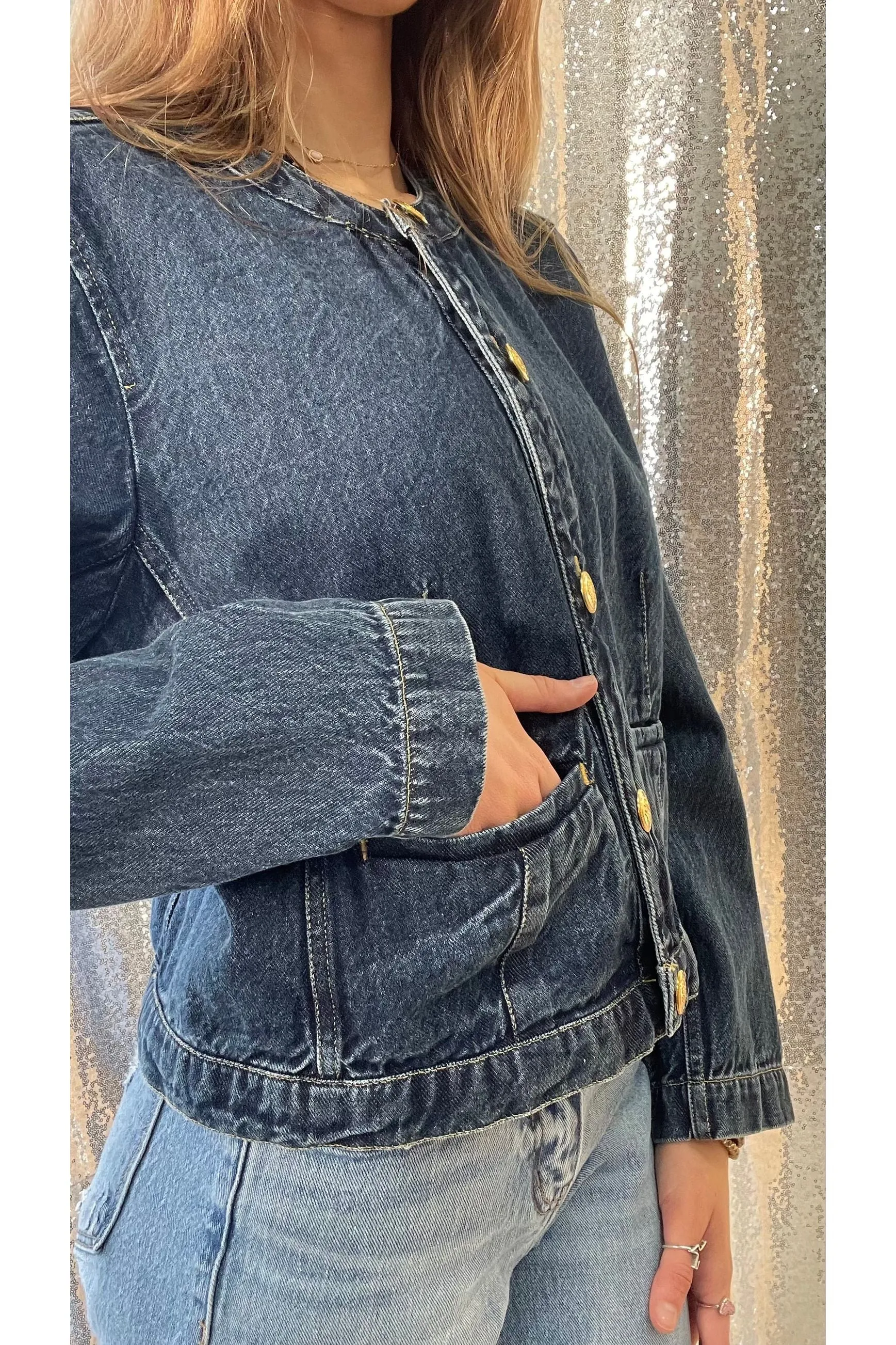 Coco Indigo Denim Jacket