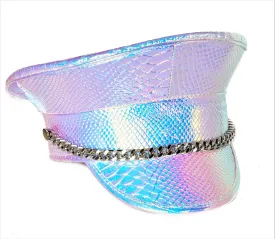 Diamond Cut ChainAssorted Rainbow Hat