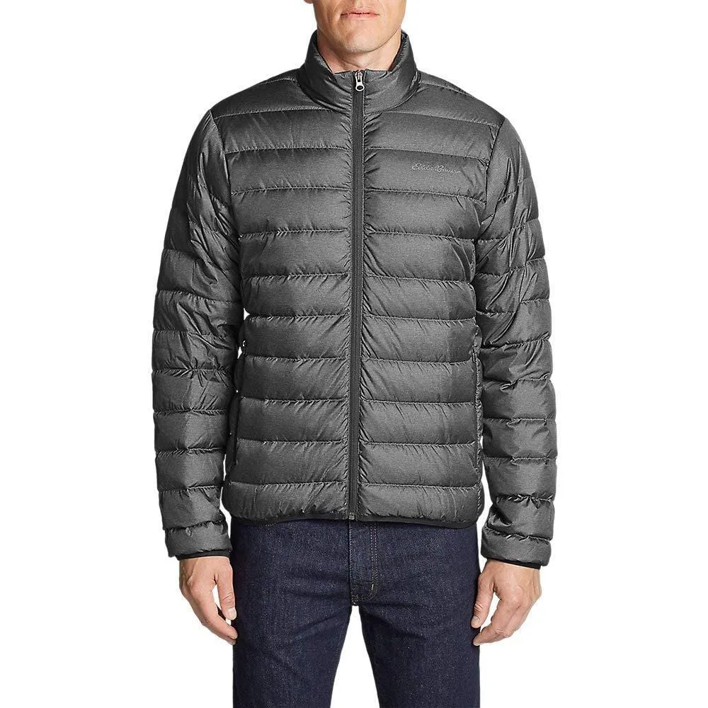 Eddie Bauer Men's CirrusLite Down Jacket, Dk Smoke HTR Regular S