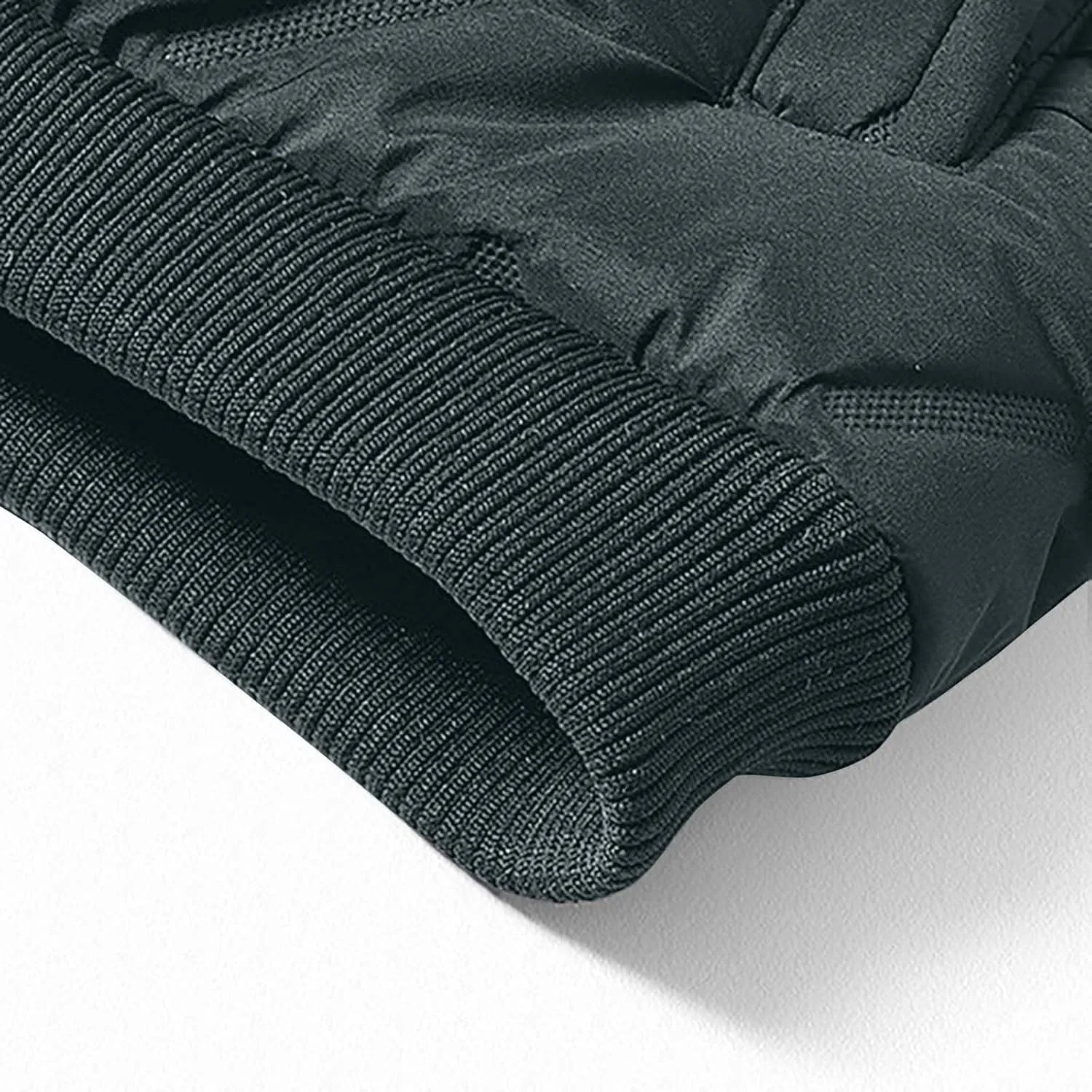 evzosrz Mens Bomber Jackets Fuzzy Fleece Thick Warm Slim Fit Winter Diamond Quilted Rib Varsity Lightweight Coats Sportswear