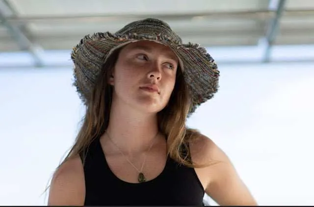 Hemp Sun Hat - The Amelia Stripe