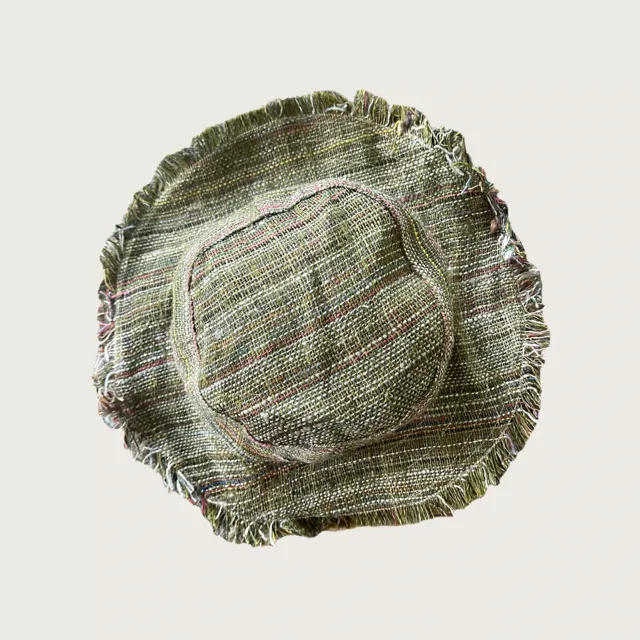Hemp Sun Hat - The Amelia Stripe