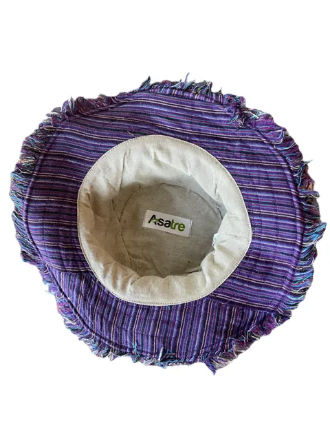 Hemp Sun Hat - The Amelia Stripe
