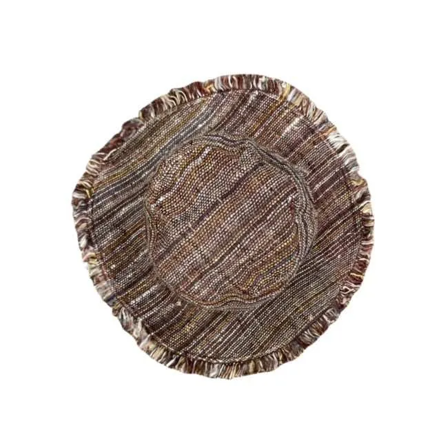 Hemp Sun Hat - The Amelia Stripe