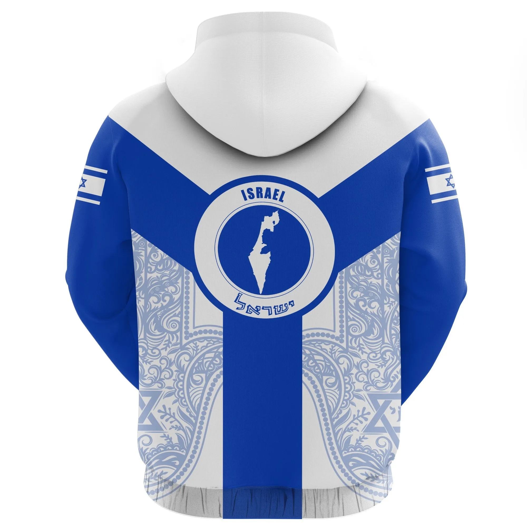 Israel Hoodie Rising Zipper A10