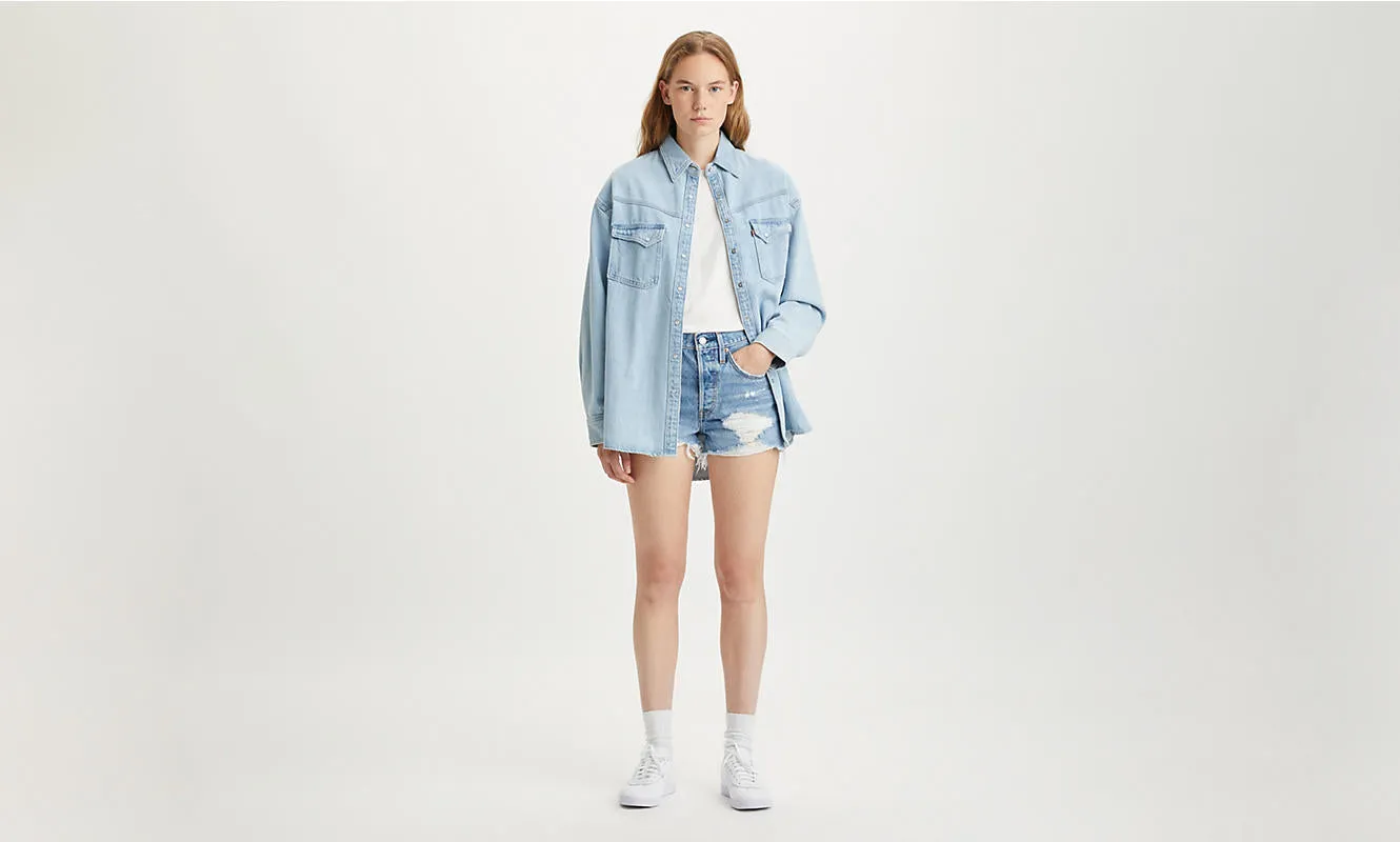 LEVI'S 501 short-Quiet Riot