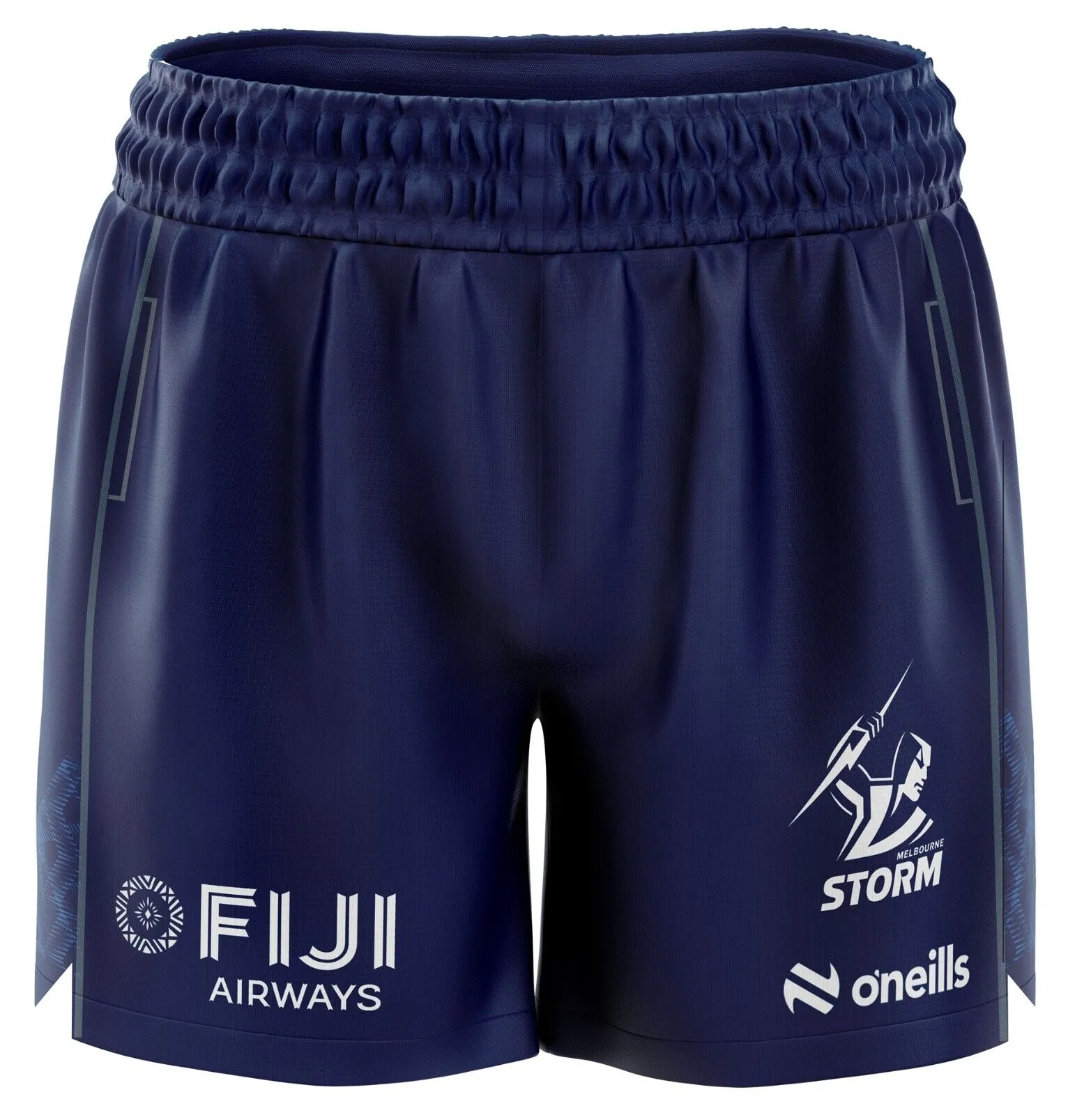 NRL 2025 Training Shorts - Melbourne Storm - Youth Kids