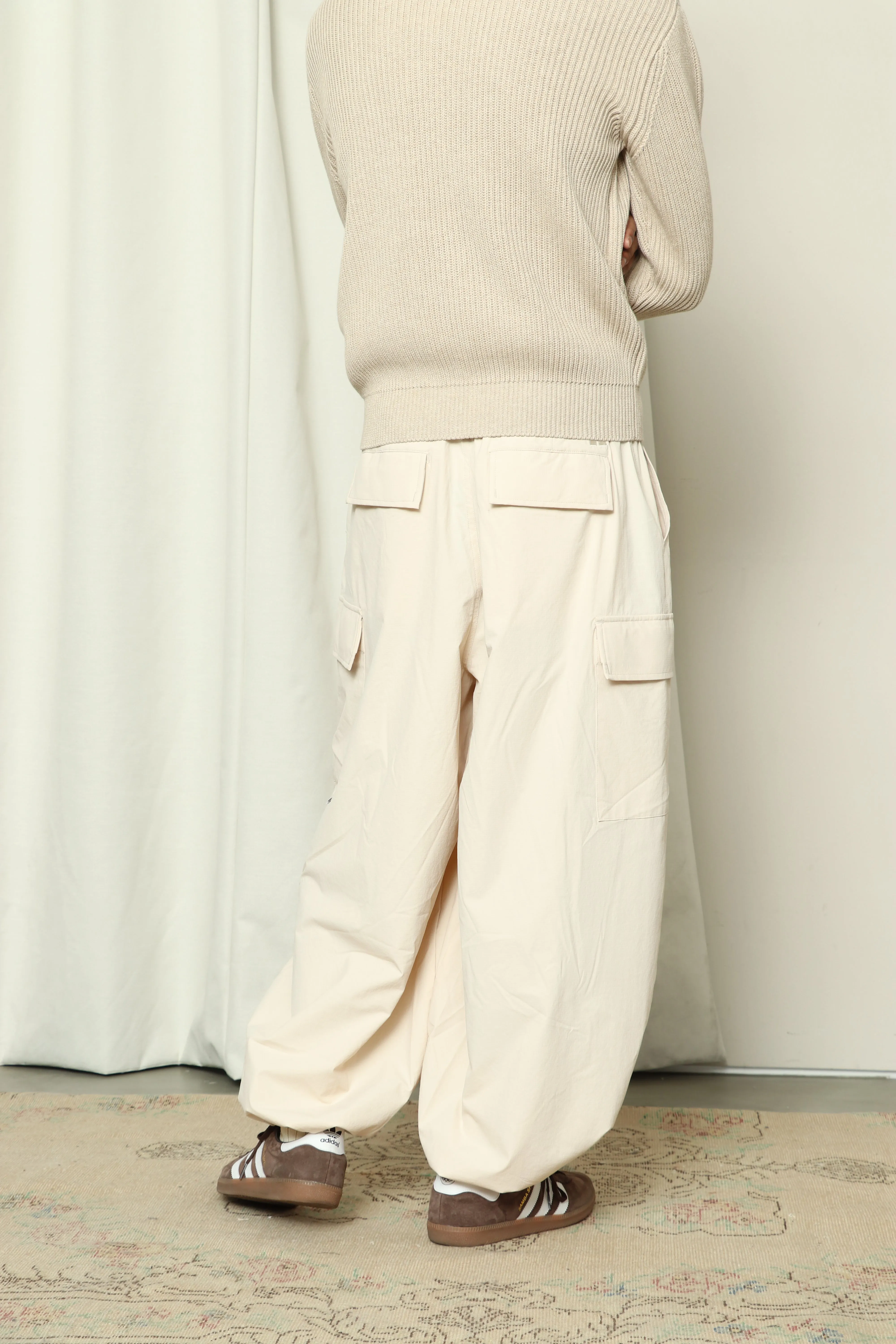 NYLON TOWN SUITS' Rip stop  Stretch Nylon Baloon Cargo Pants＜RC-24053＞