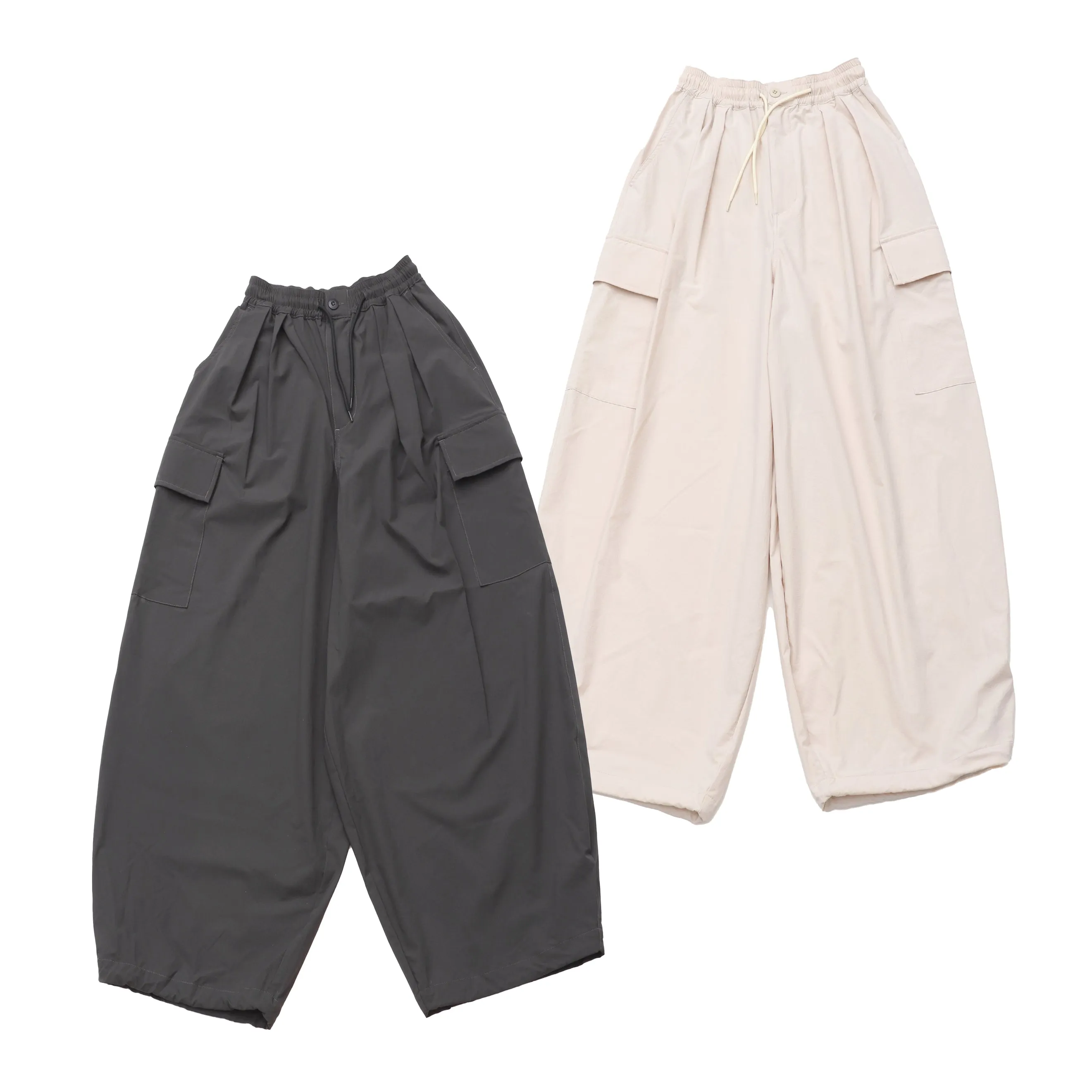 NYLON TOWN SUITS' Rip stop  Stretch Nylon Baloon Cargo Pants＜RC-24053＞