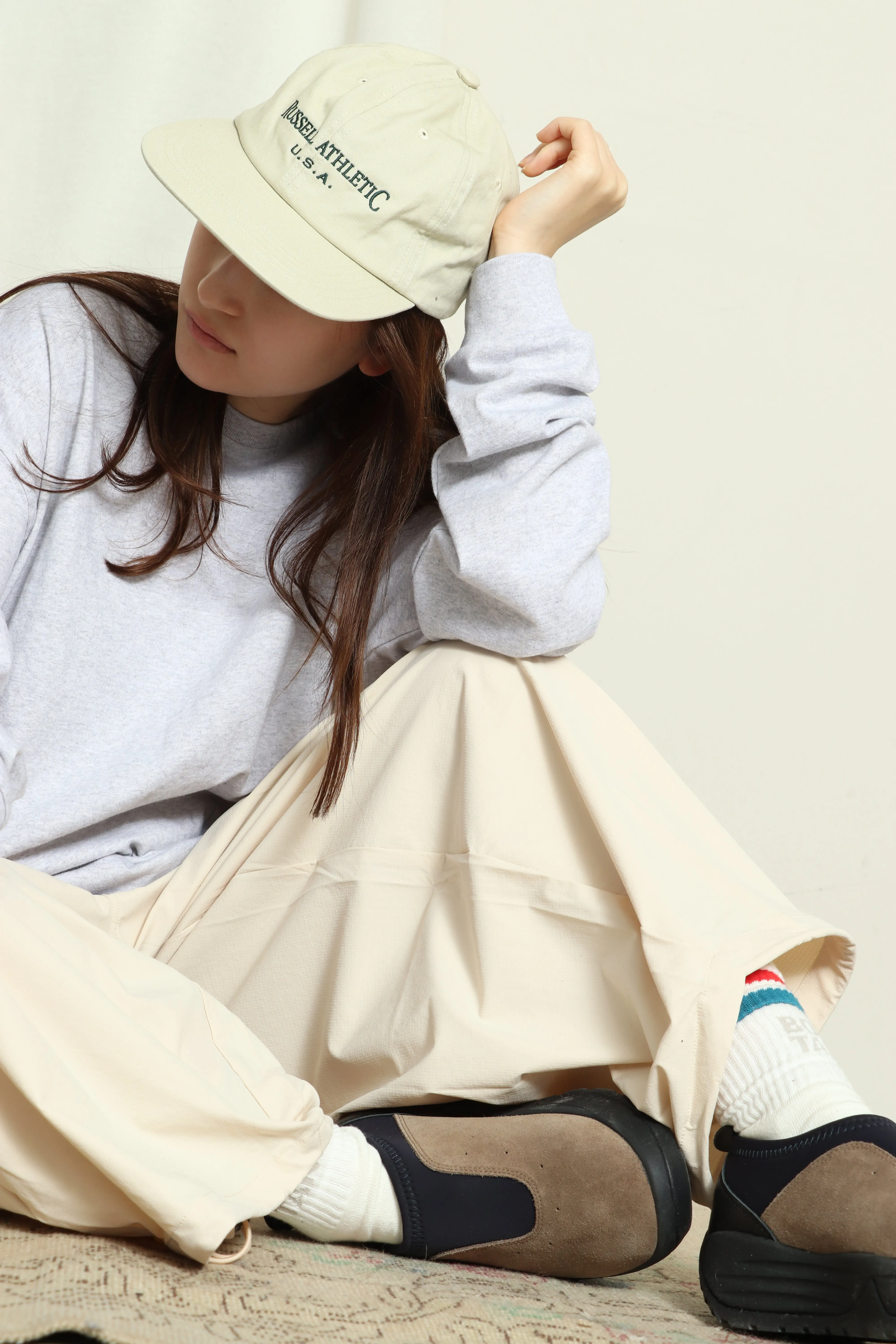 NYLON TOWN SUITS' Rip stop  Stretch Nylon Baloon Cargo Pants＜RC-24053＞