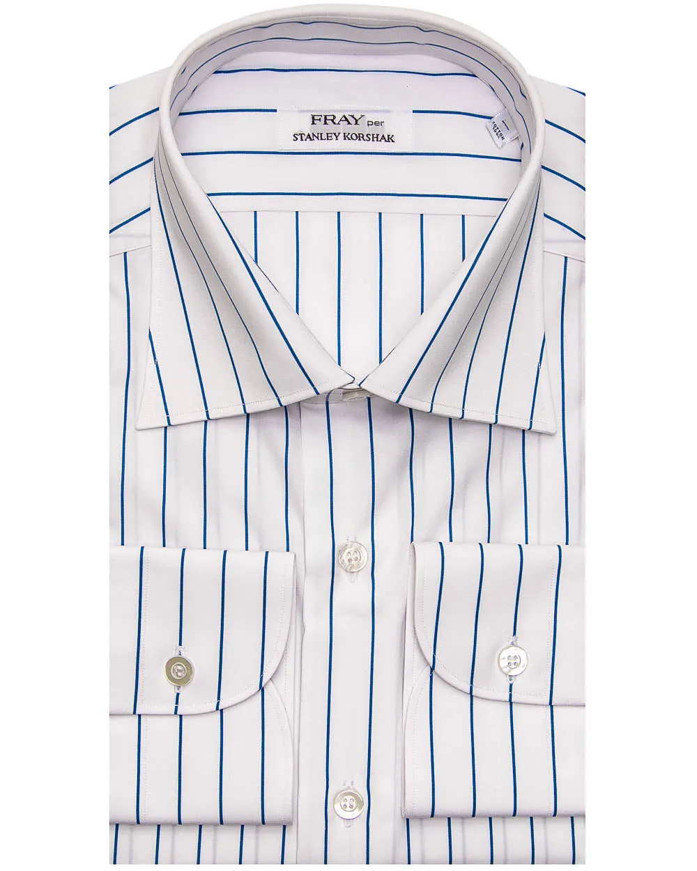 Ocean Blue Striped Shirt