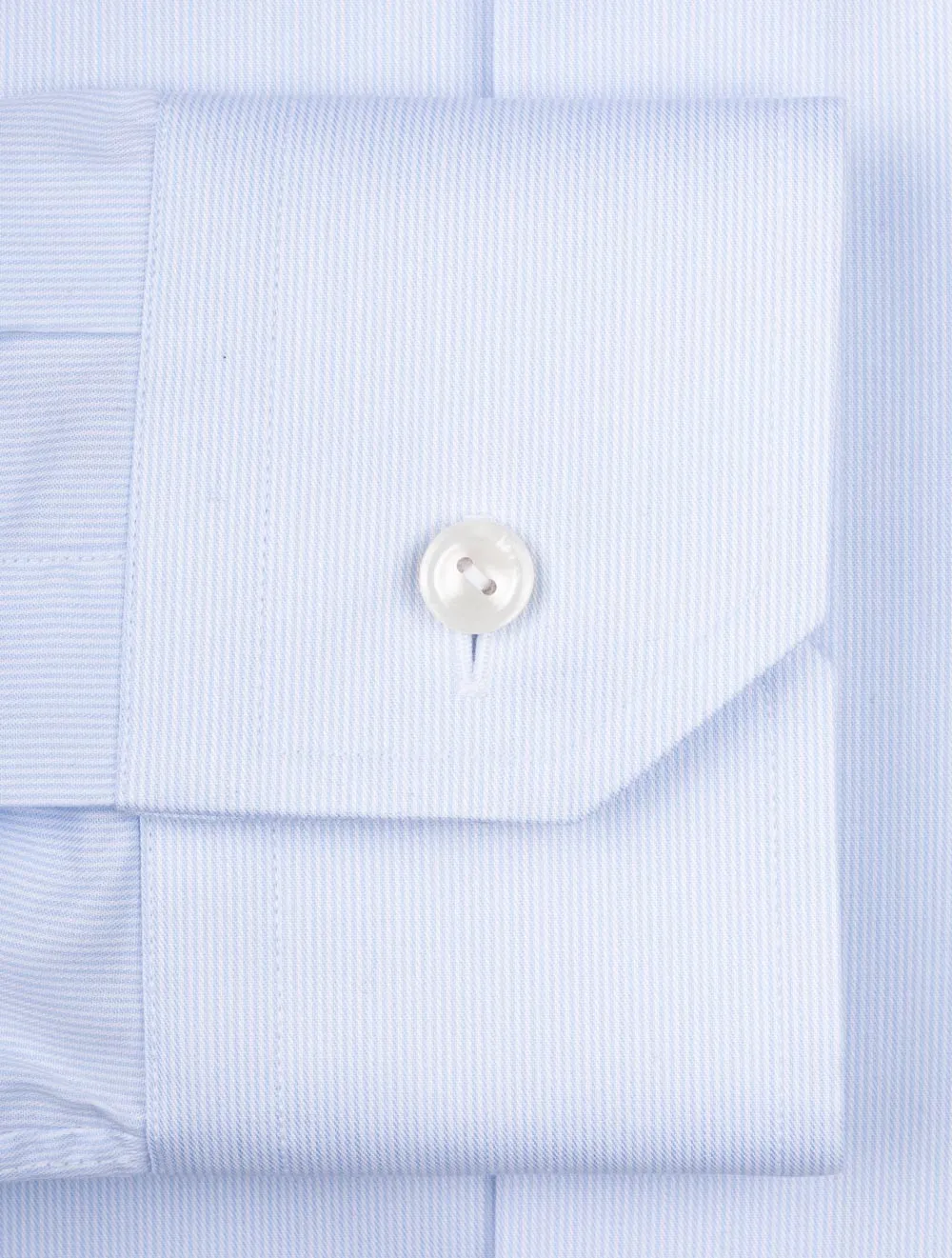Slim Hairstripe Shirt Blue