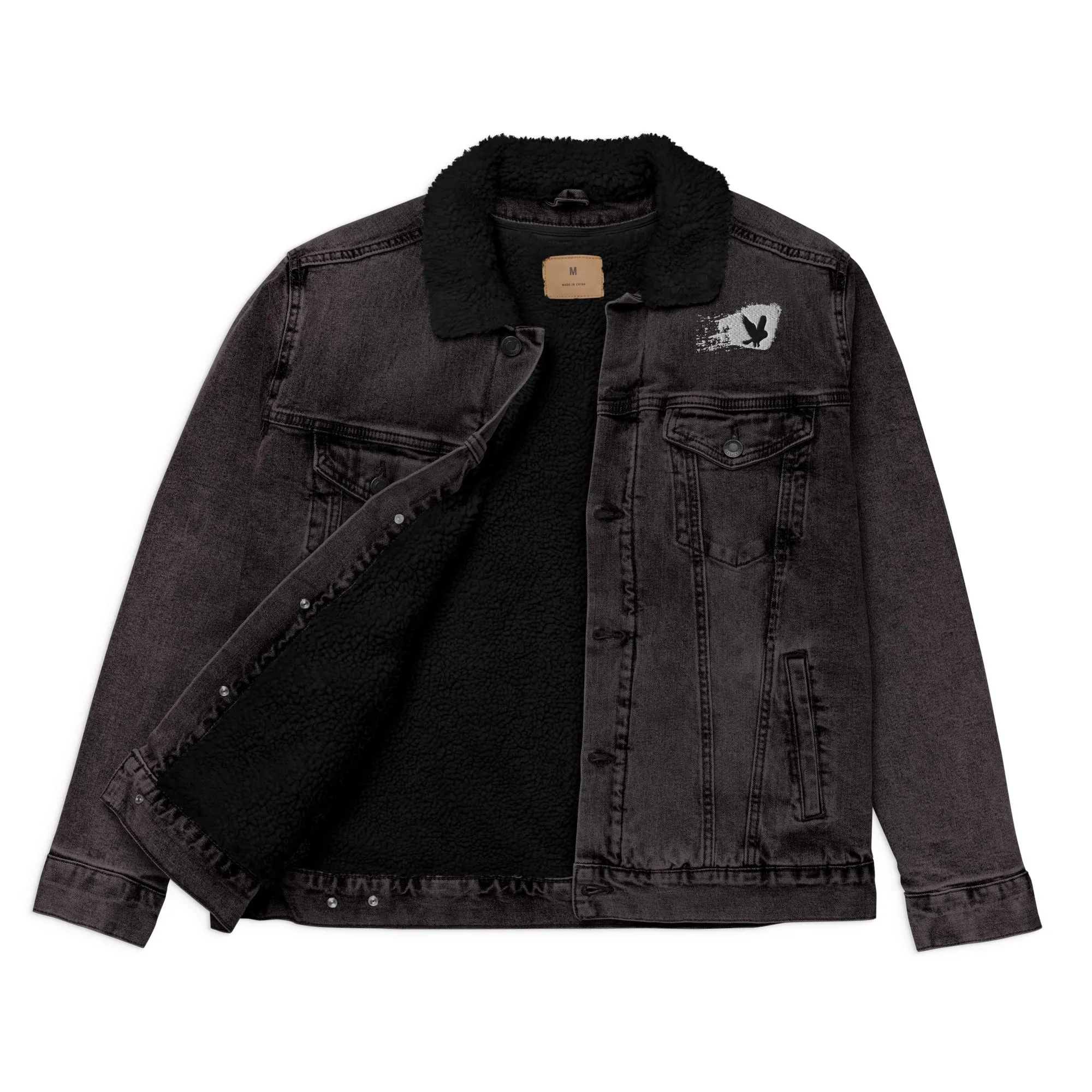 SOAR Unisex Denim Sherpa Jacket