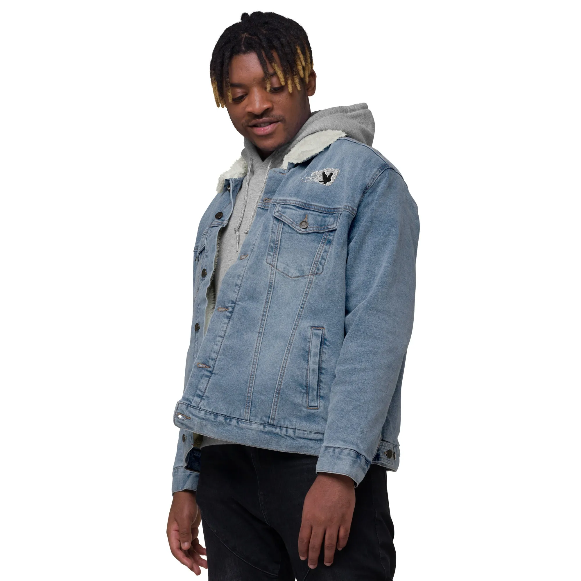 SOAR Unisex Denim Sherpa Jacket