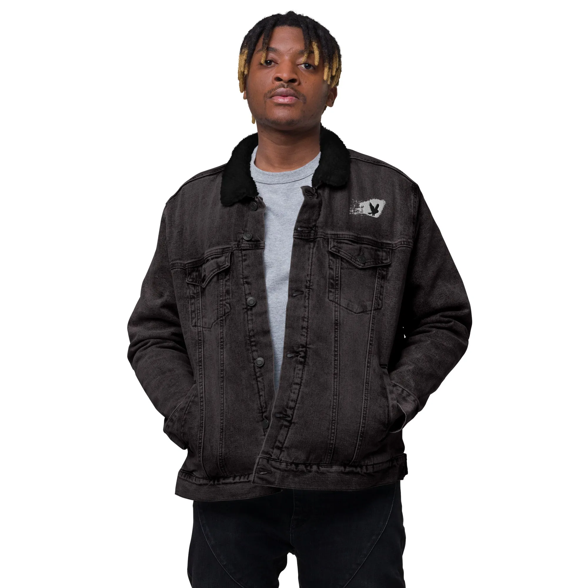 SOAR Unisex Denim Sherpa Jacket