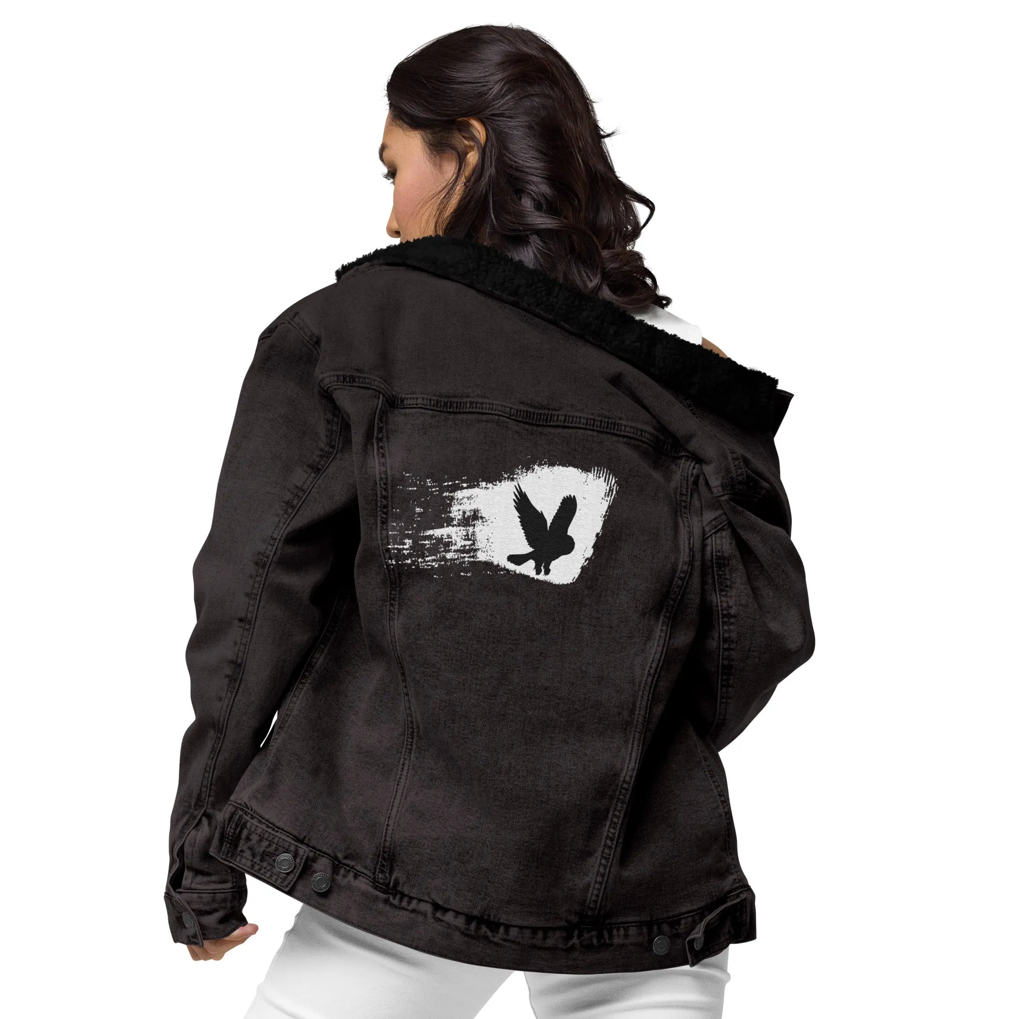 SOAR Unisex Denim Sherpa Jacket