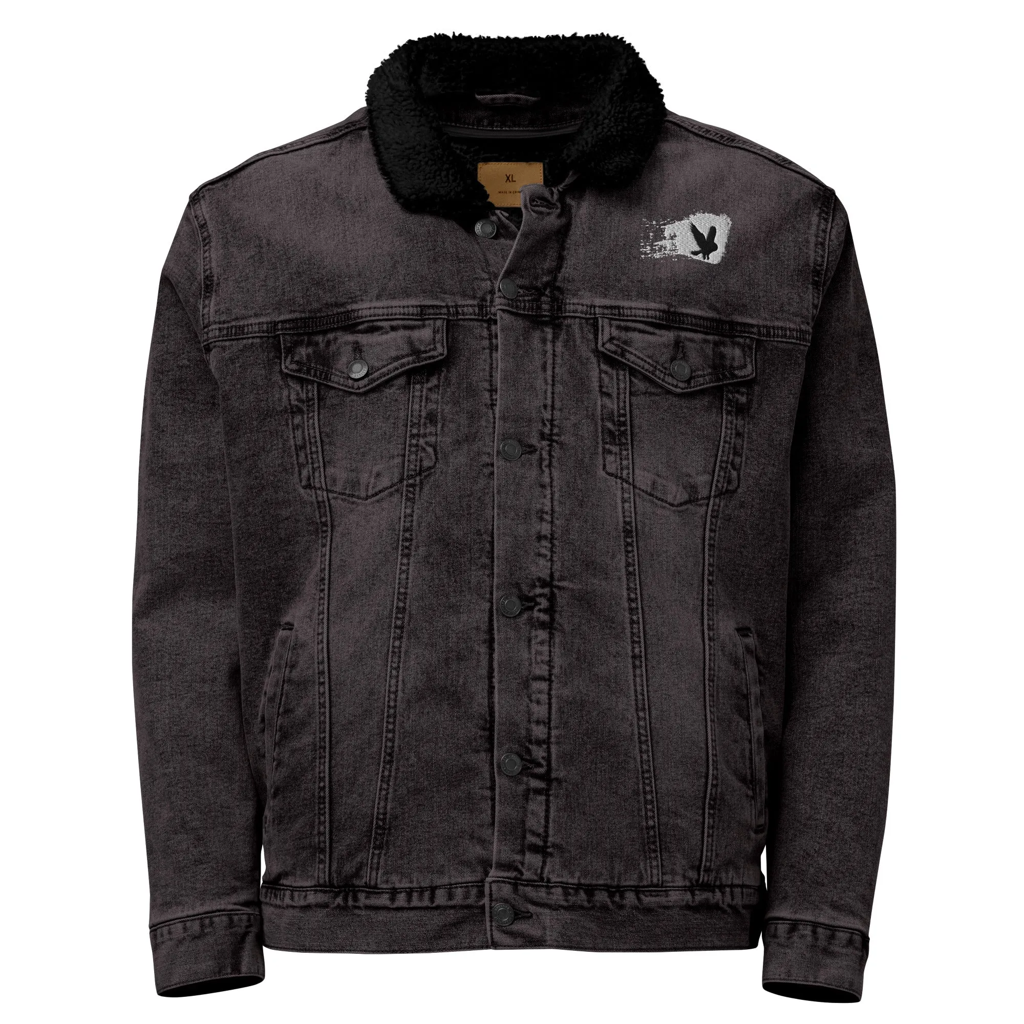 SOAR Unisex Denim Sherpa Jacket