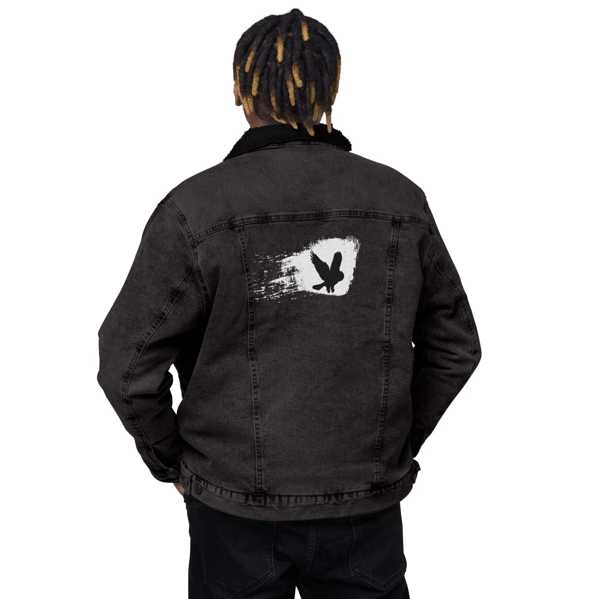 SOAR Unisex Denim Sherpa Jacket
