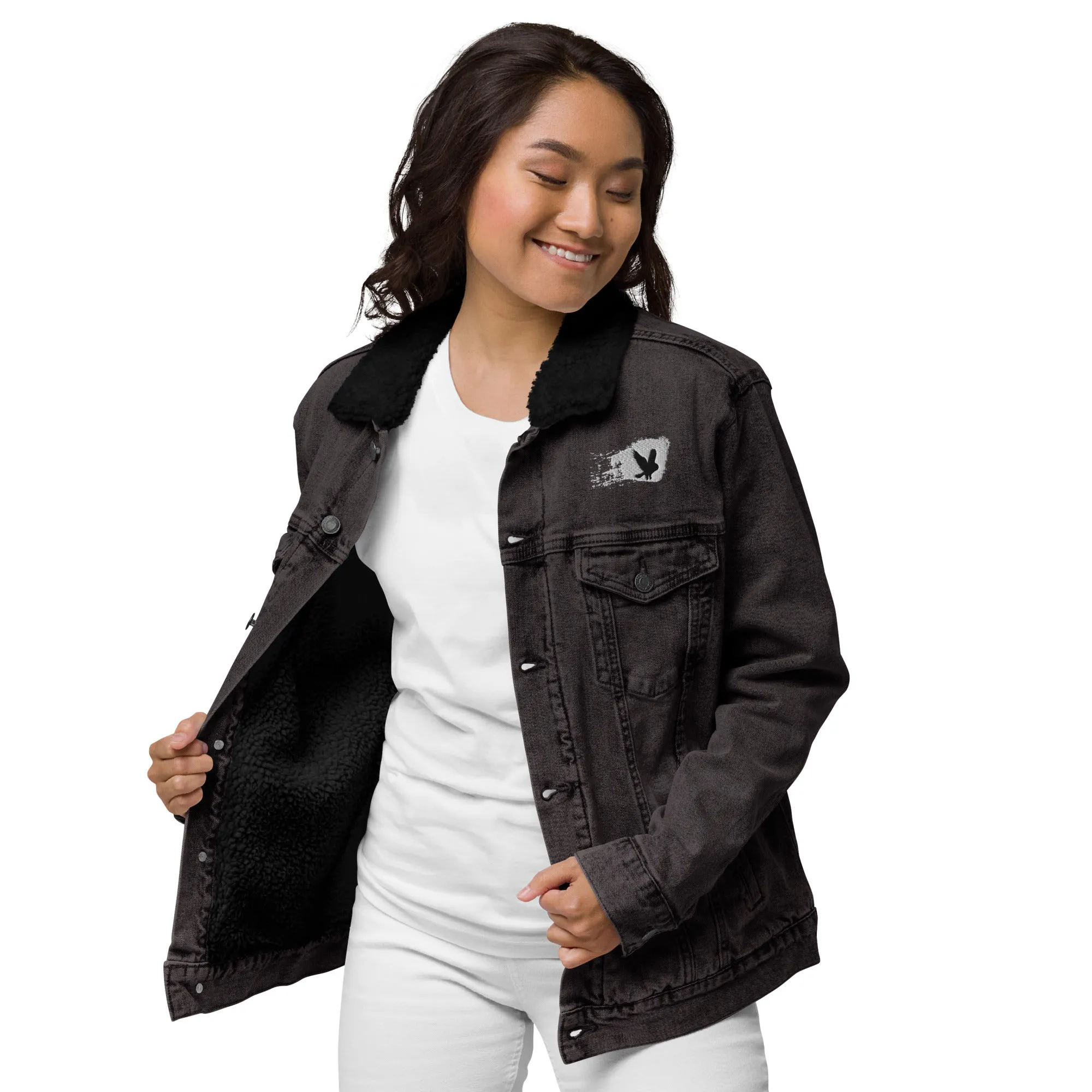 SOAR Unisex Denim Sherpa Jacket