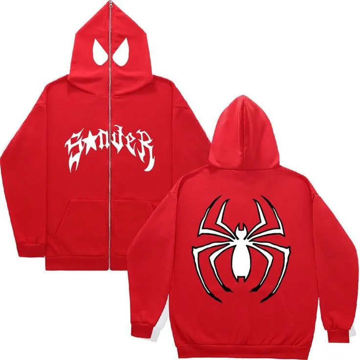 SpiderMan Edition Full Zip Up Hoodie