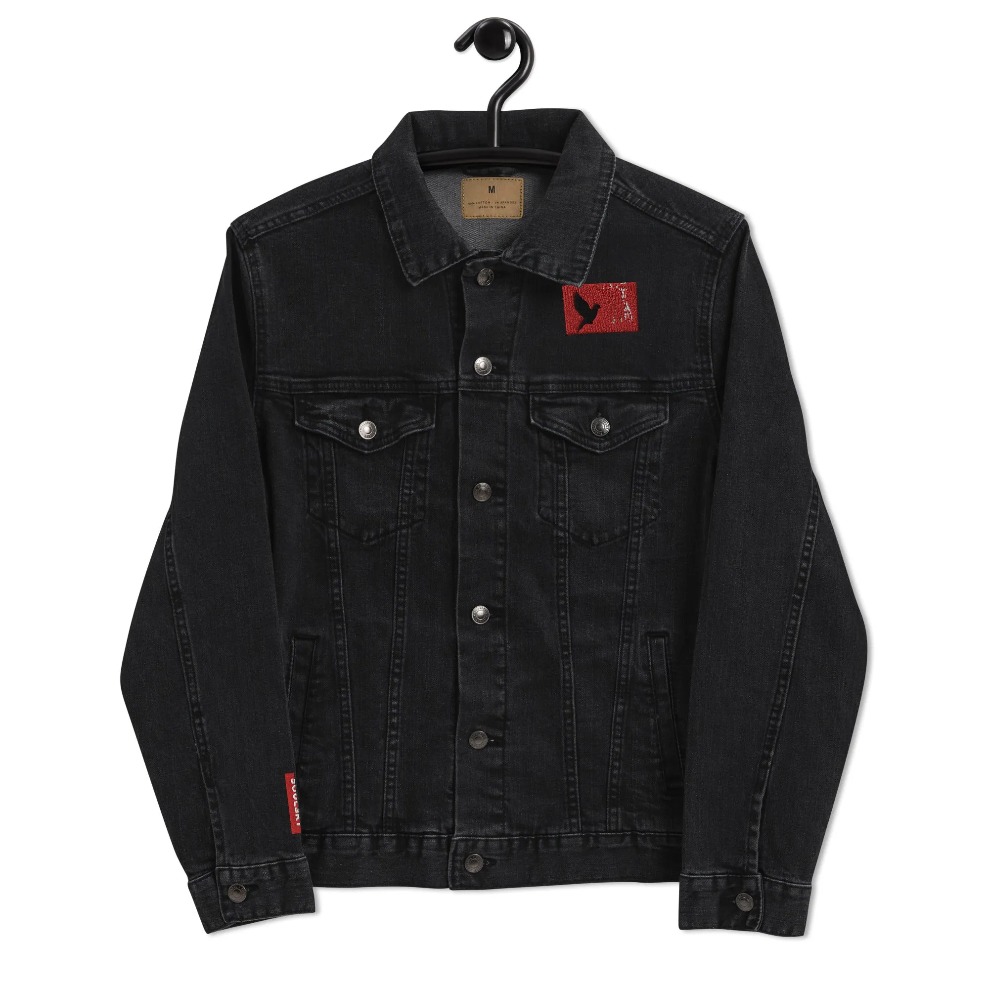 TAKE FLIGHT Unisex Denim Jacket