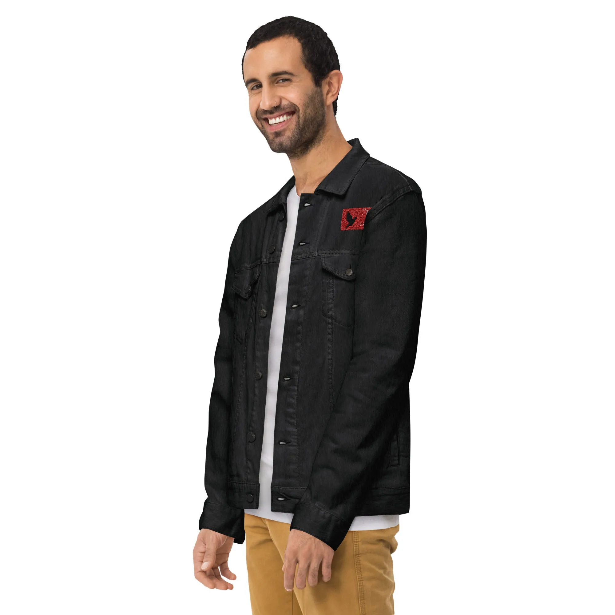TAKE FLIGHT Unisex Denim Jacket