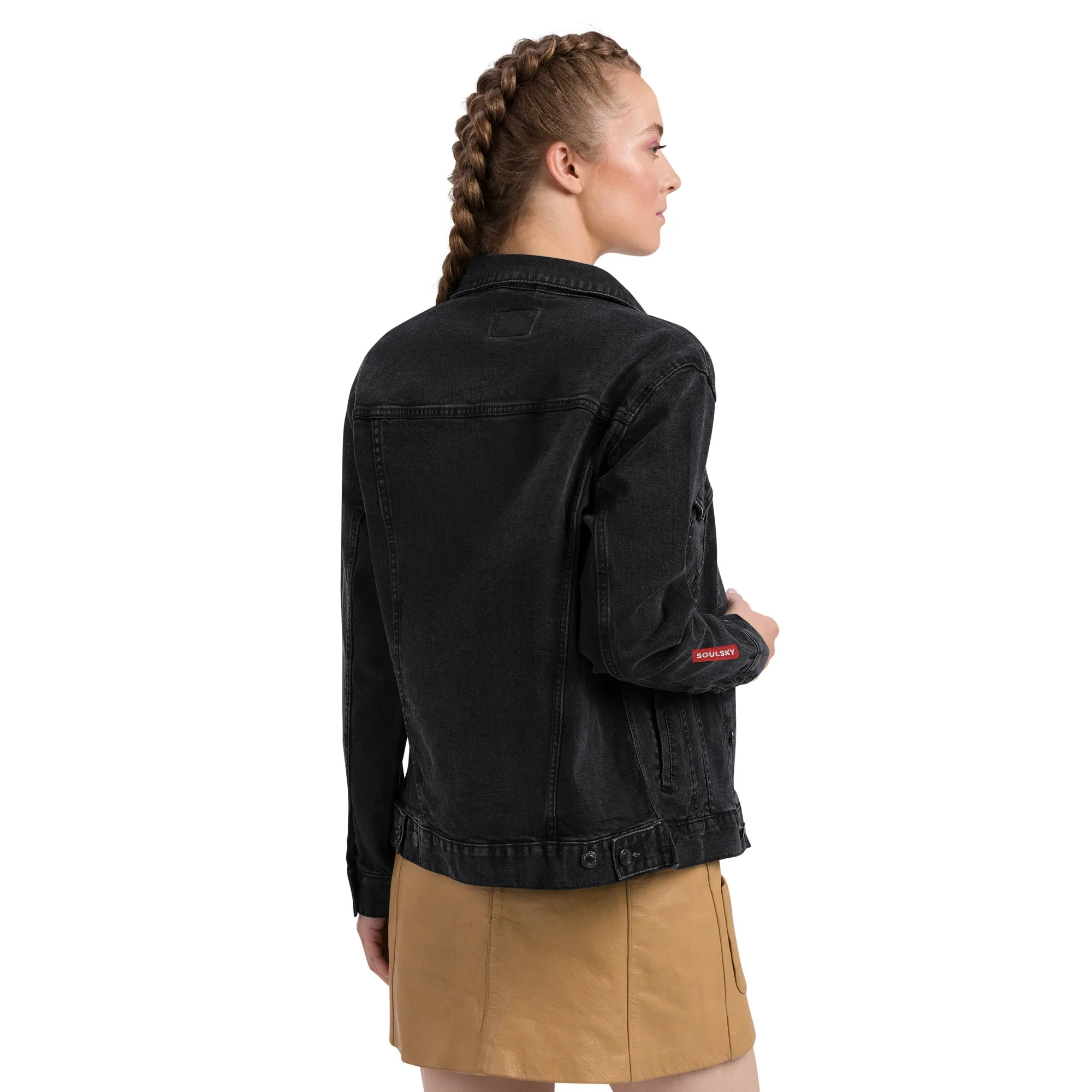 TAKE FLIGHT Unisex Denim Jacket