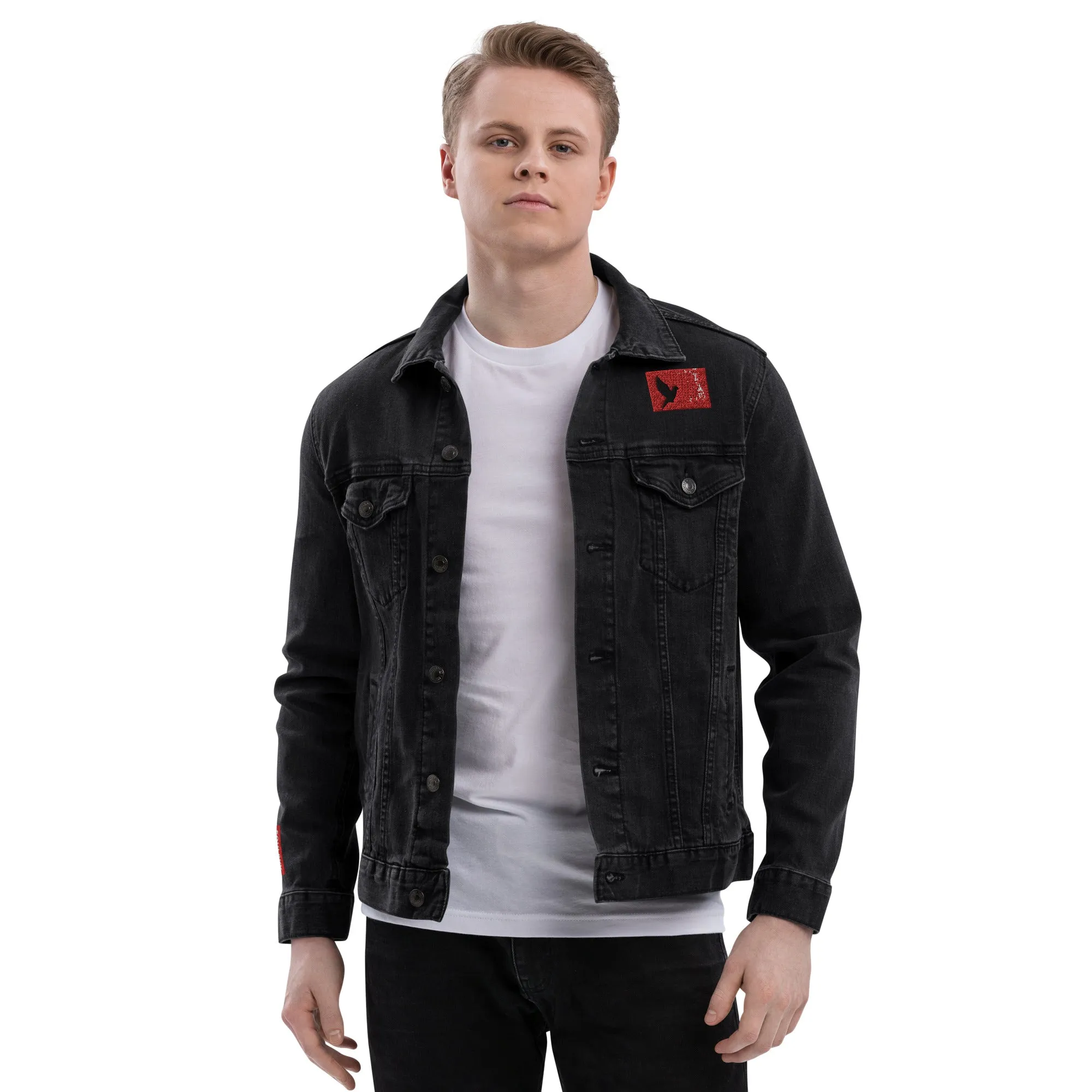 TAKE FLIGHT Unisex Denim Jacket