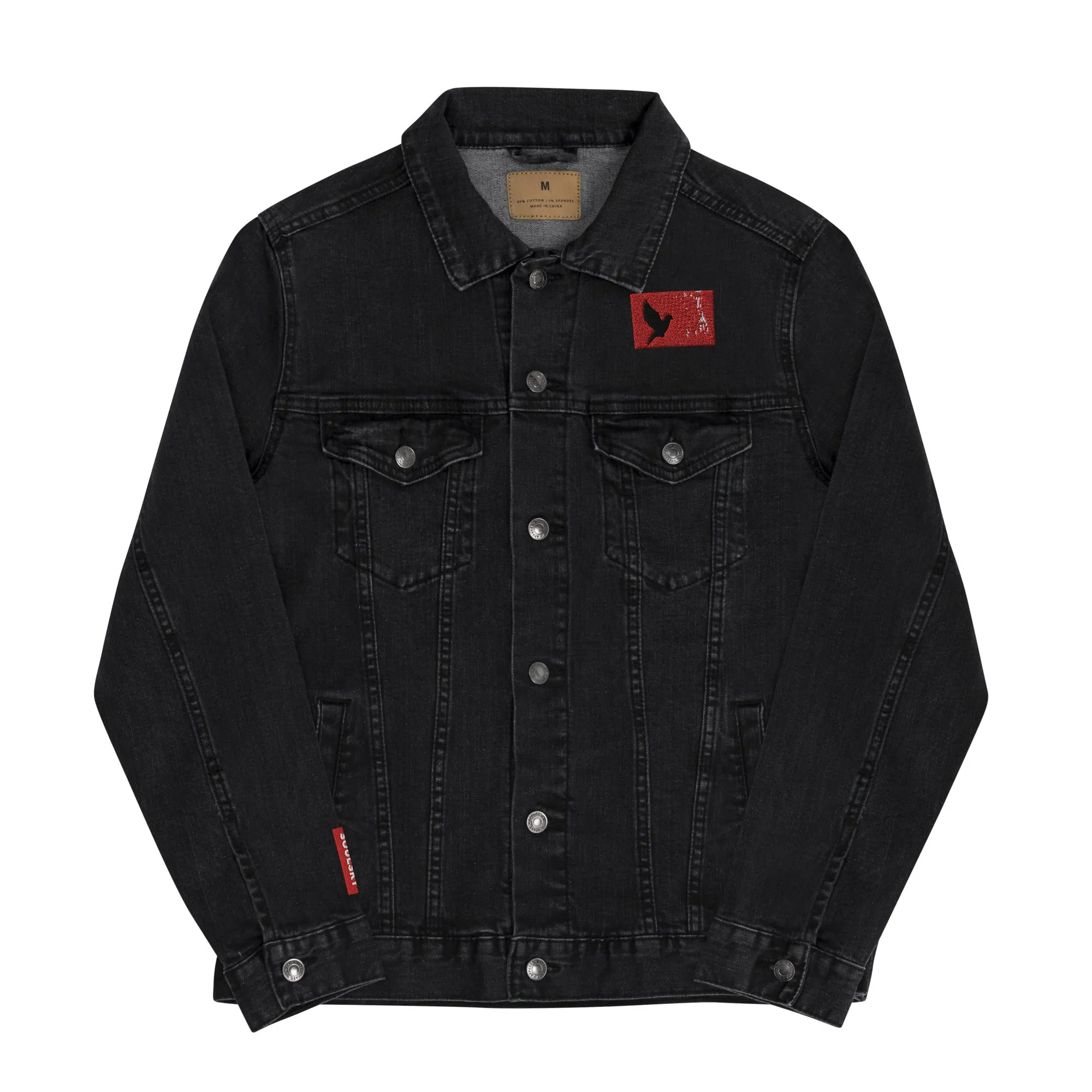 TAKE FLIGHT Unisex Denim Jacket