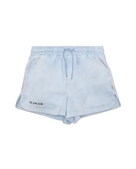 The Girls Club Simple Blue Denim Shorts