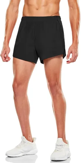 TSLA Men's Active Running Shorts, Training Exercise Workout Shorts, Quick Dry Gym Athletic Performance Shorts with Pockets