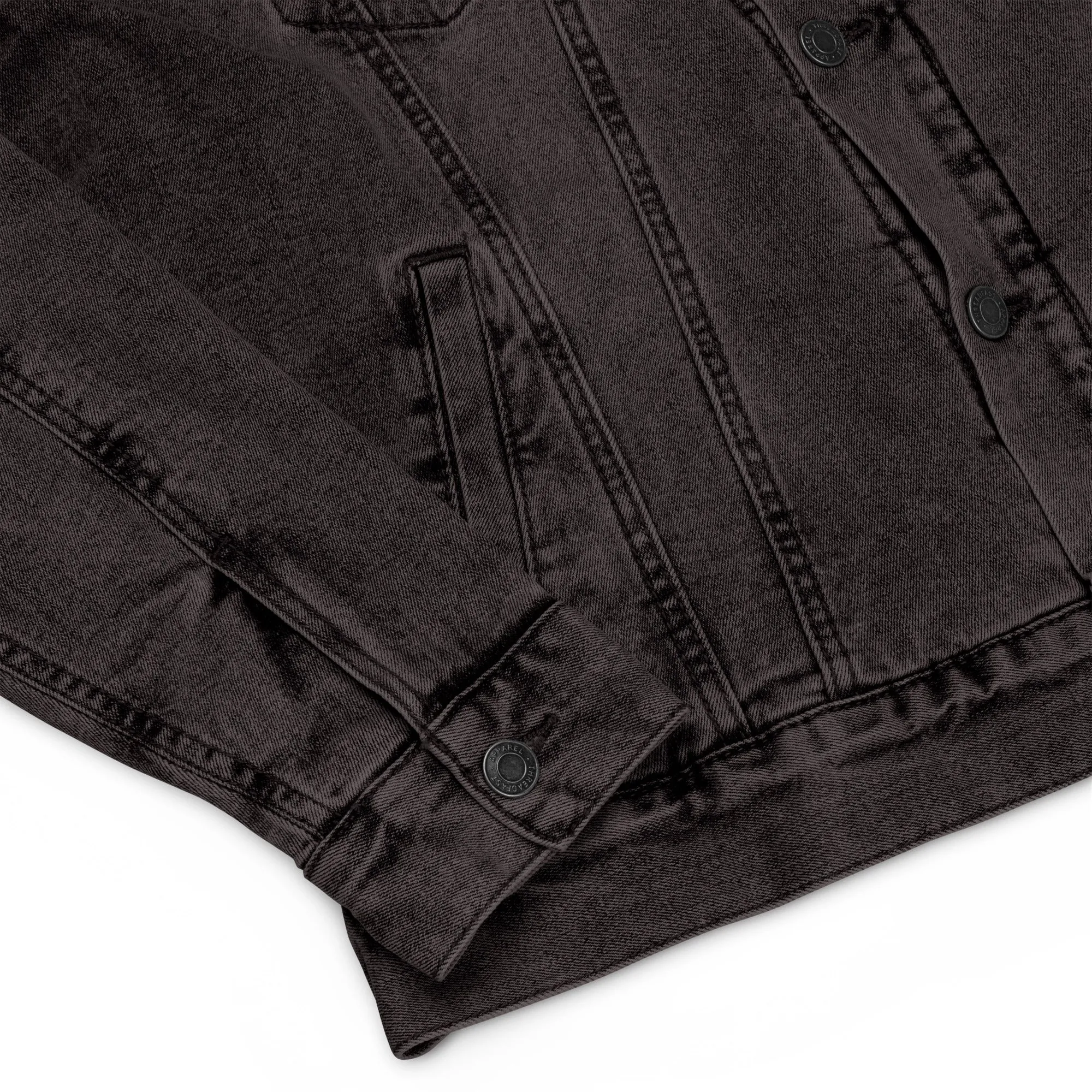 VISIONARY Unisex Denim Sherpa Jacket