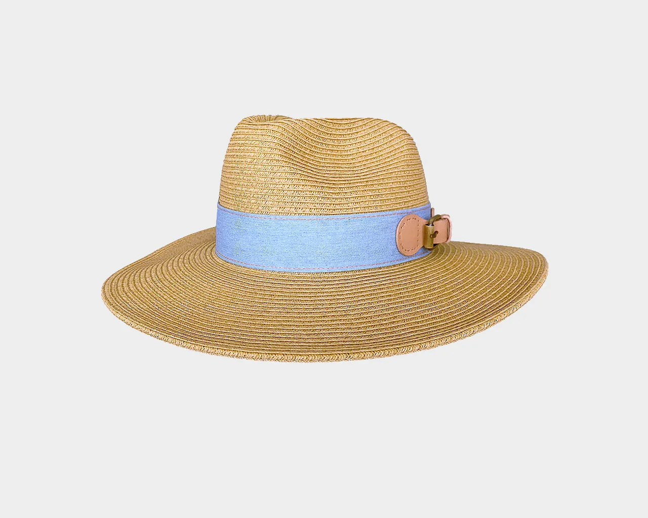 Voyageur Denim Buckle Hat - The  St. Barth